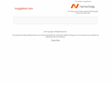 Tablet Screenshot of mugglebar.com